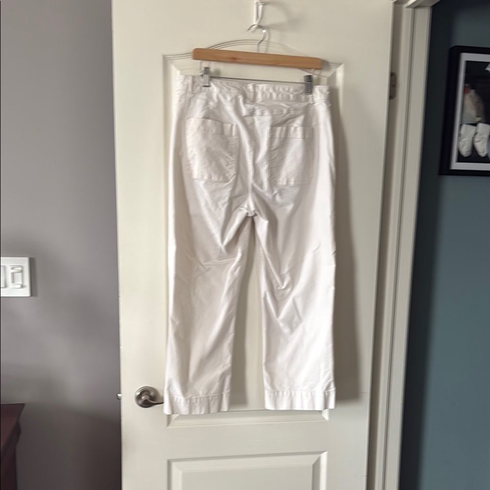 Old Navy Off-White Pants, Workwear Size 14 - Picture 2 of 5